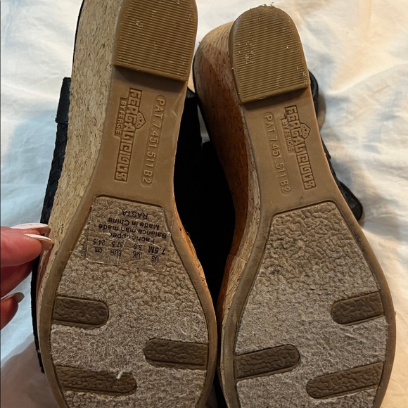 Fergalicious Black Women's Heels - Picture 4 of 5